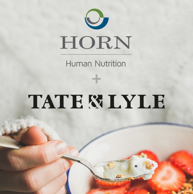 Tate & Lyle Names HORN its U.S. Distributor for the Nutrition Industry